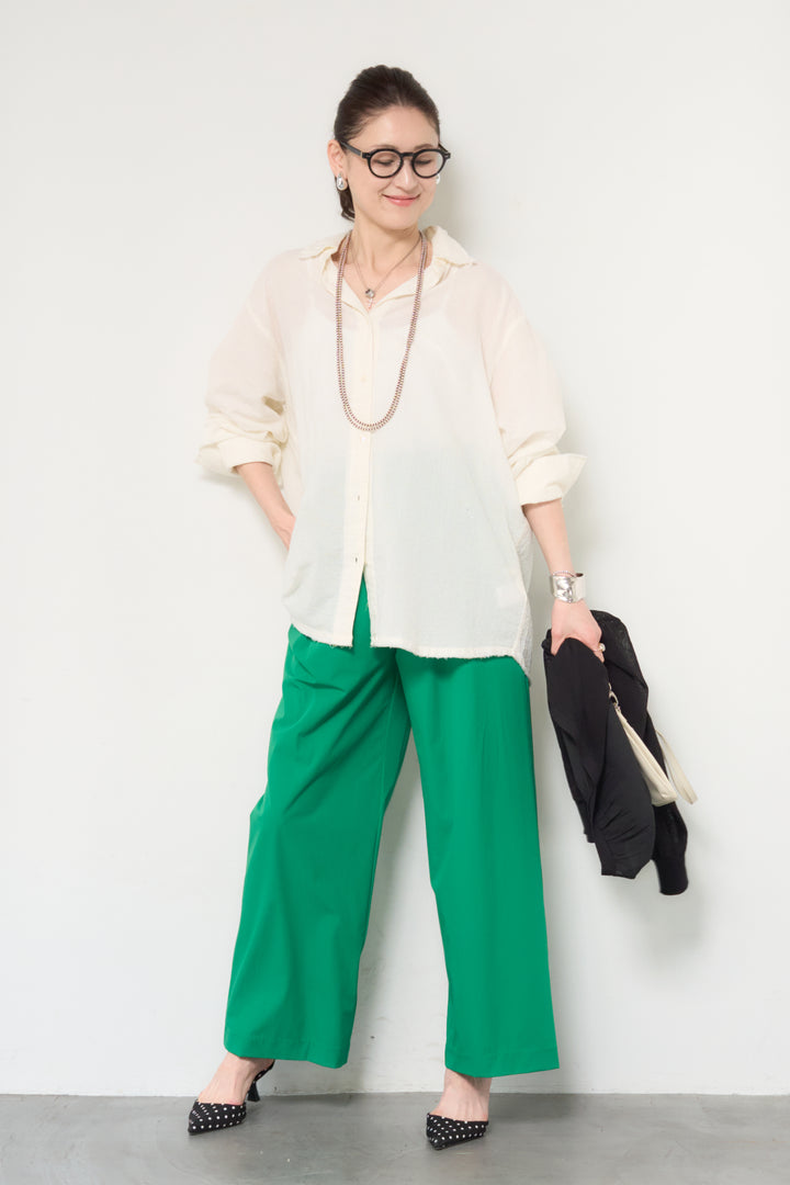 カットオフドビーシャツ