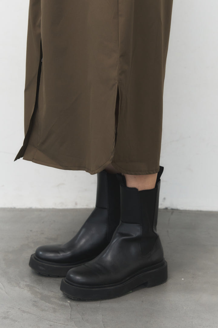 トレンチライク シャツワンピース