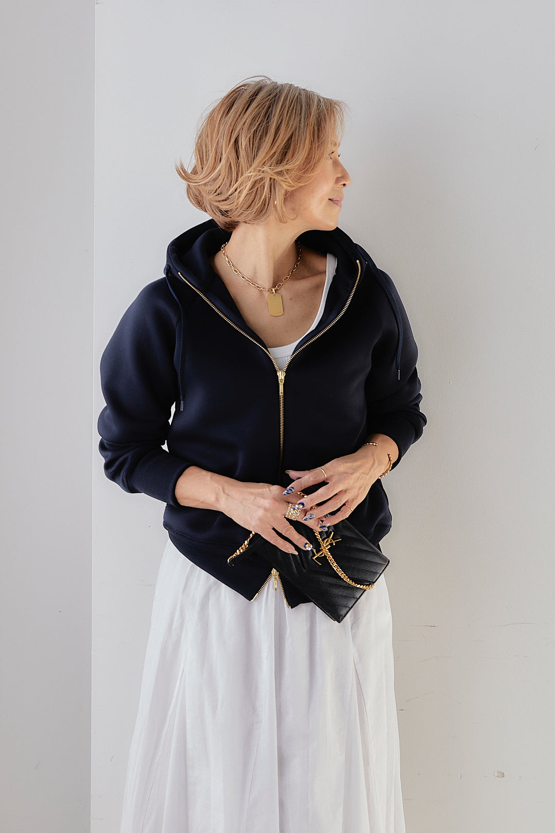 [Made in Japan] Non-monofilament cardboard hoodie